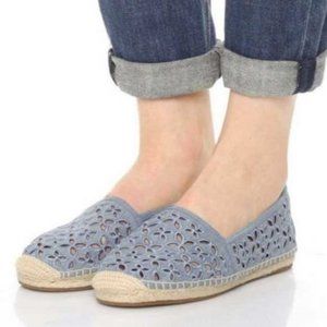 Michael Kors "Darcy" Espadrilles  eyelet pattern SIZE 8 EUC